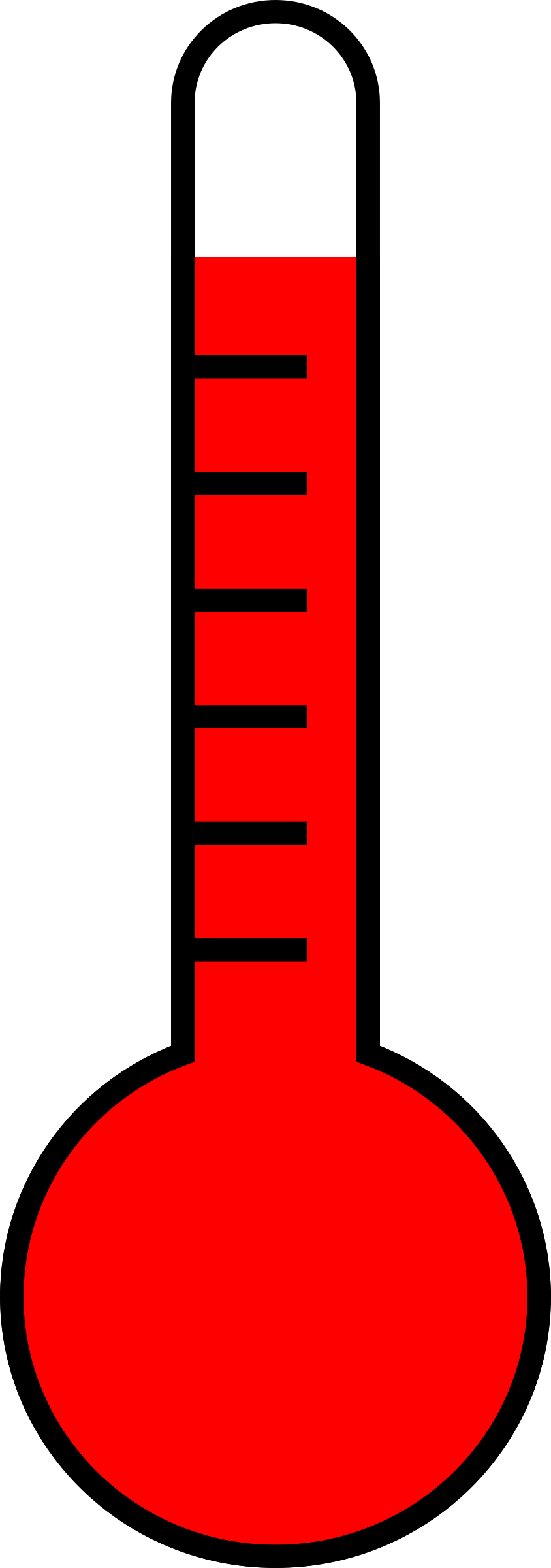 A Red And Black Measuring Device