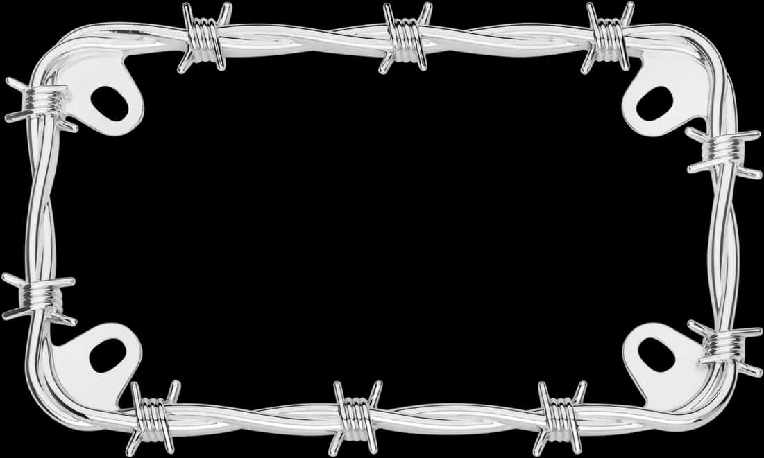 A Close-up Of Barbed Wire