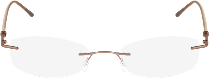 Thin Oval Eyeglasses With Thin Frames