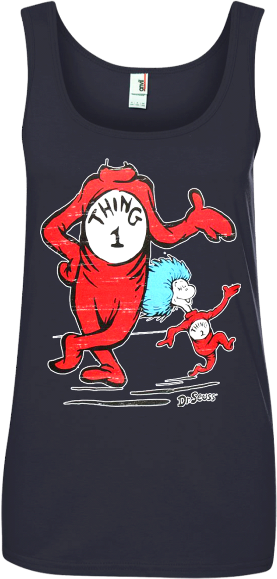 Thing 1 And Thing 2 Png 549 X 1145