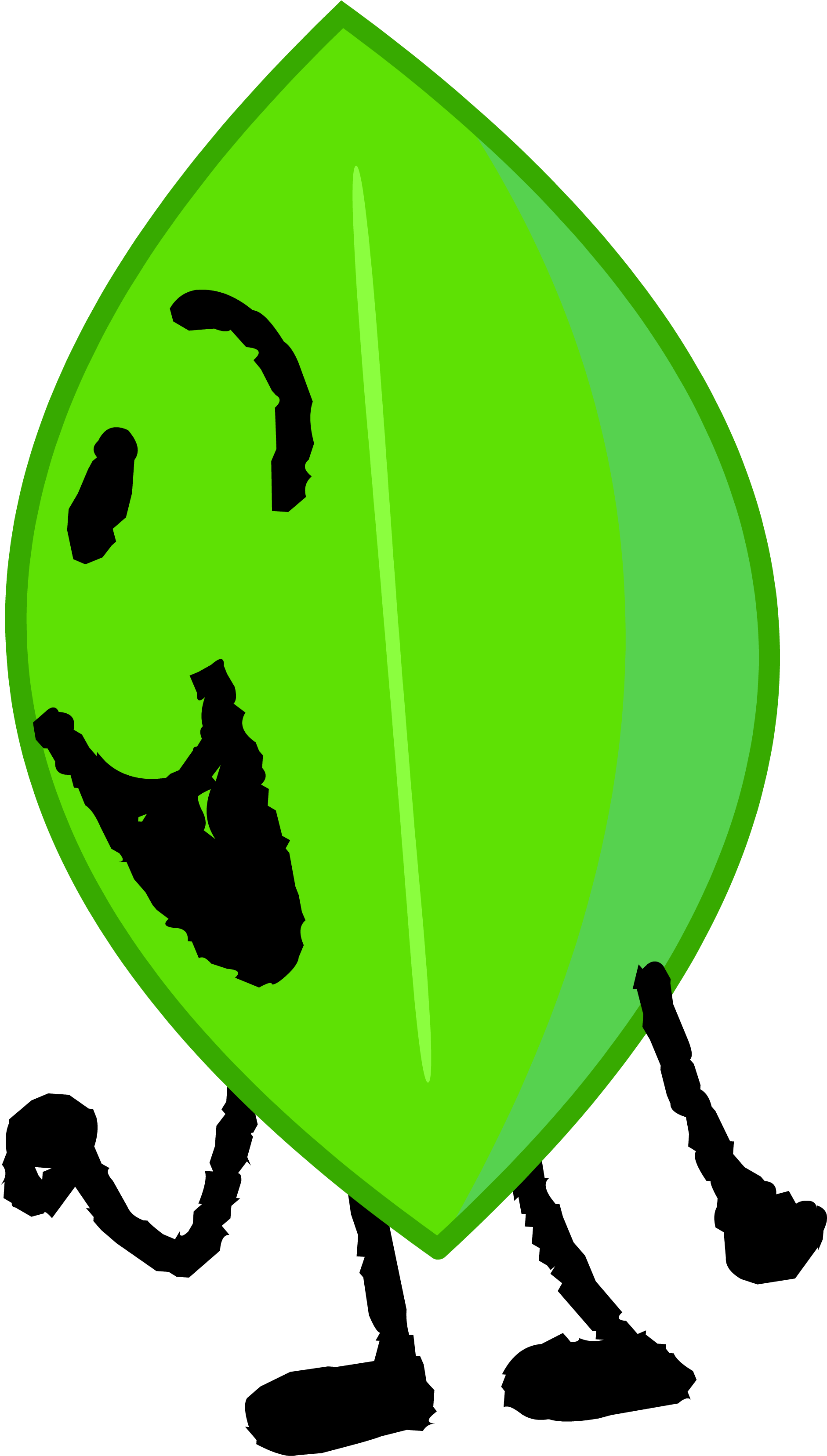 A Green Balloon With A Face