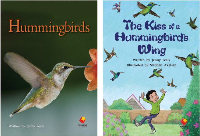 A Book Cover Of A Hummingbird And A Hummingbird