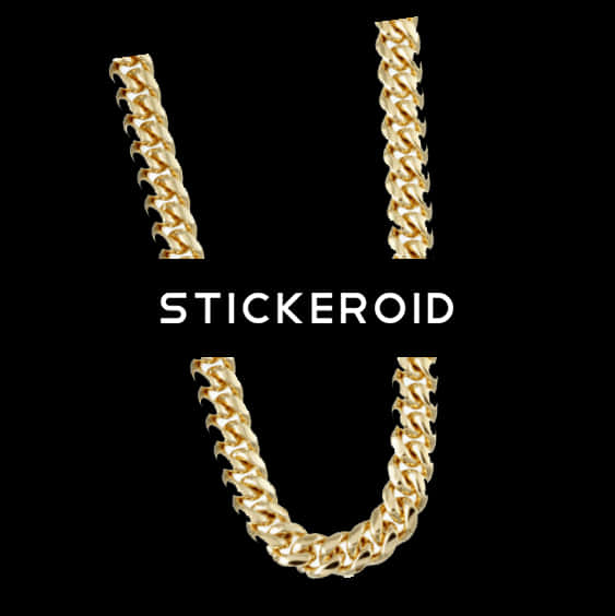 Thug Life Gold Chain - Thug Life Chain Transparent, Hd Png Download
