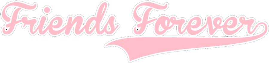 A Pink And White Text On A Black Background