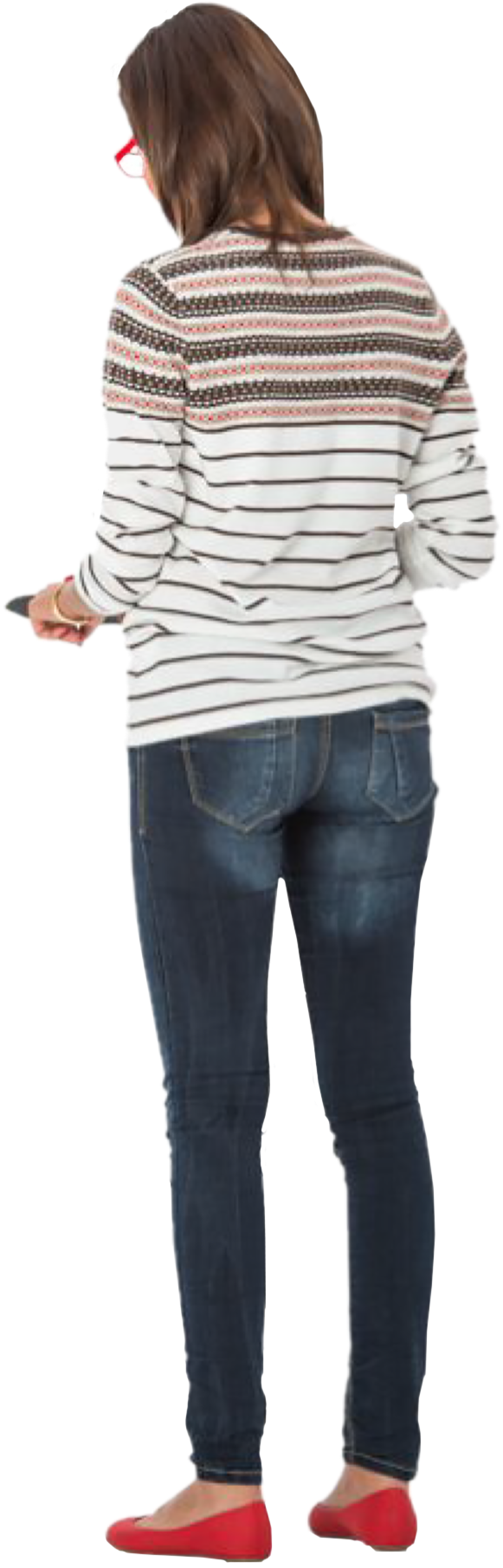 Thumb Image - Woman From Back Png, Transparent Png