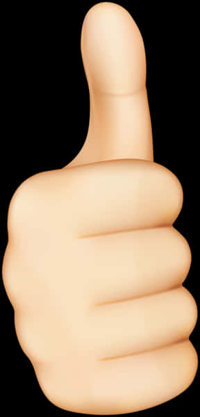 A Hand Giving A Thumbs Up