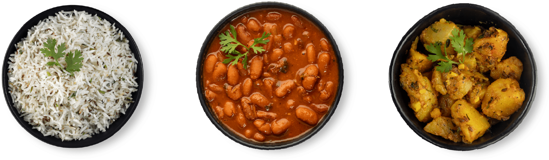 A Bowl Of Beans With A Leafy Leaf