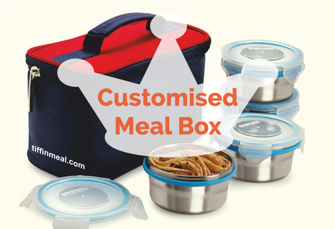 A Lunch Box With Food Containers