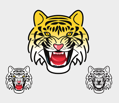 Tiger Png 392 X 340