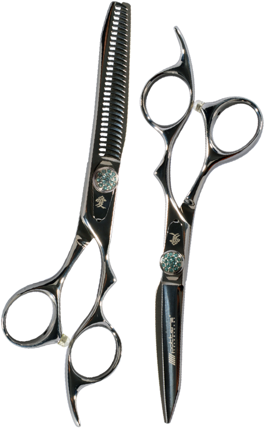 A Pair Of Scissors With A Handle