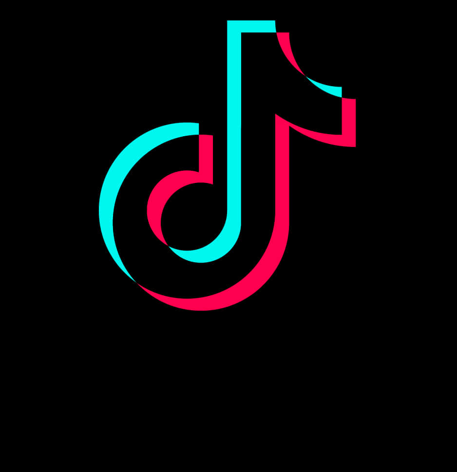 A Colorful Logo On A Black Background