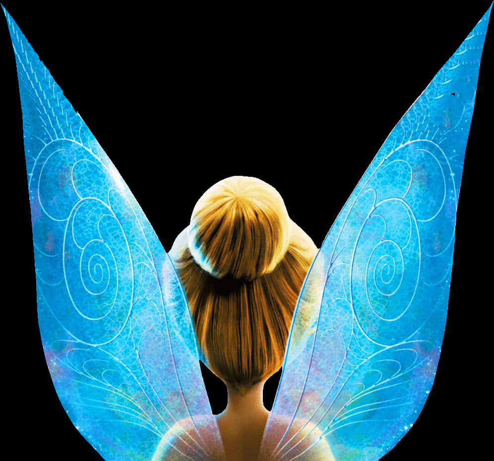 Tinkerbell Blue Wings