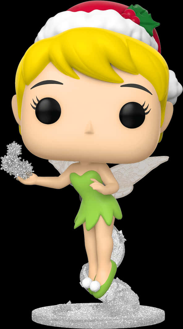 A Toy Figurine Of A Fairy