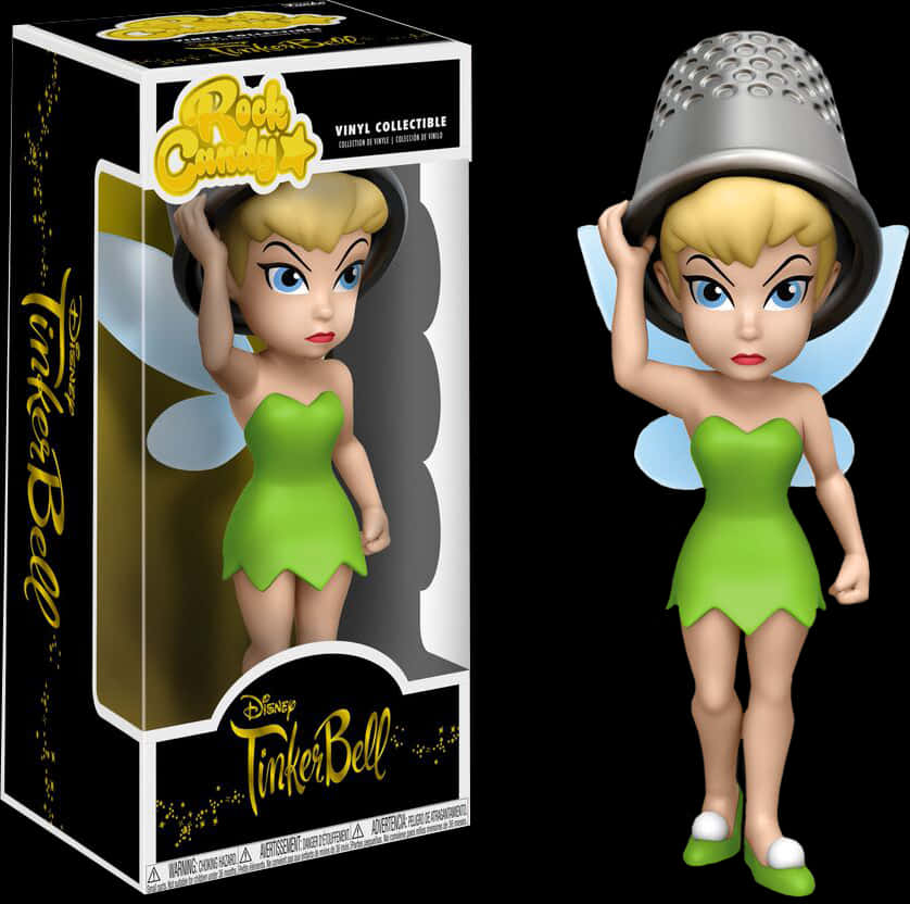 A Toy Figurine Of A Tinker Bell