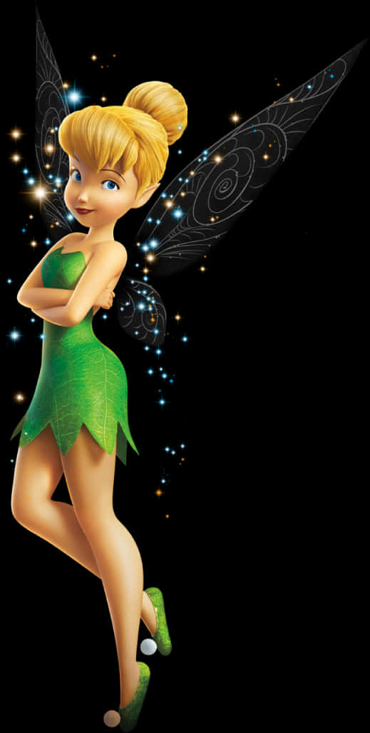 Tinkerbell With Arms Crossed