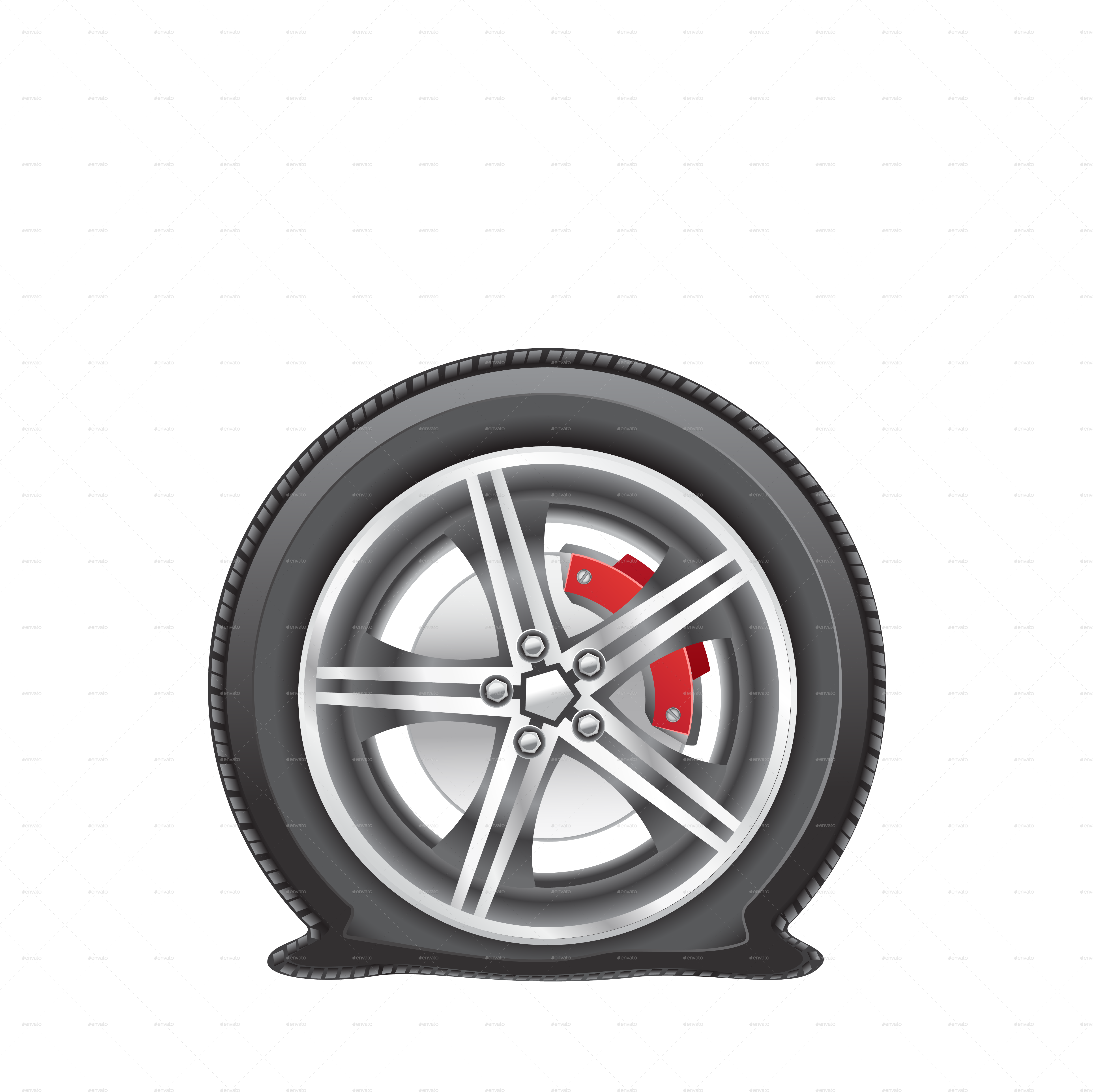 Tire Clipart Png 4956 X 4953