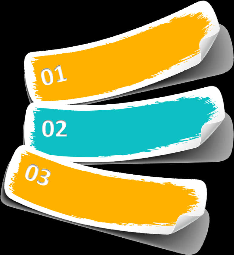 A Group Of Stickers With Different Colors