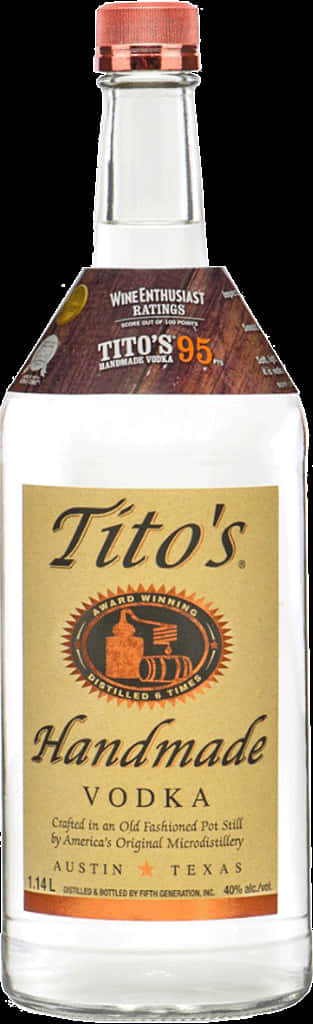 Tito's Handmade Vodka - Tito's Handmade Vodka 18 Age, Hd Png Download