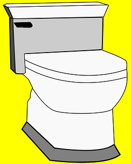 A Drawing Of A Toilet