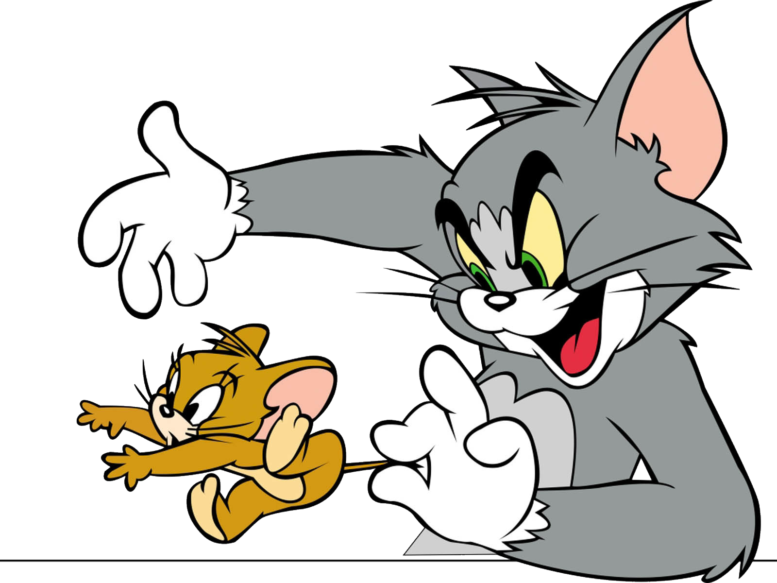 Tom Cat Jerry Mouse Sylvester Tom And Jerry Cartoon - Tom E Jerry Png, Transparent Png
