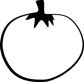 A White Tomato With A Black Background