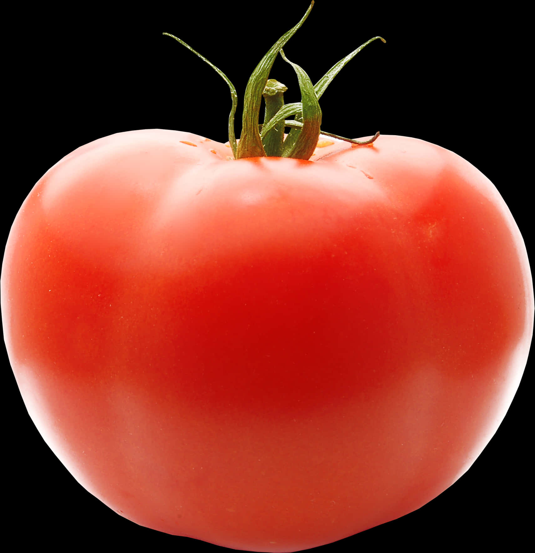 A Close Up Of A Tomato