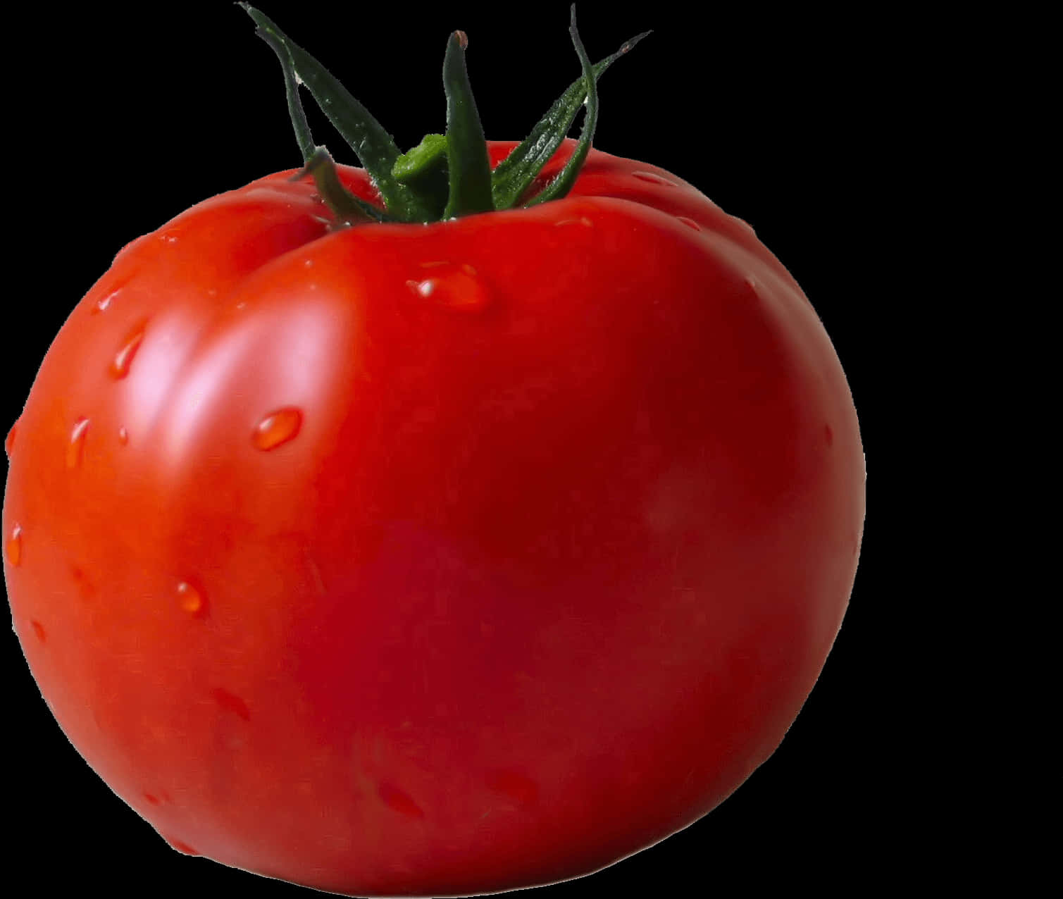 A Close Up Of A Tomato