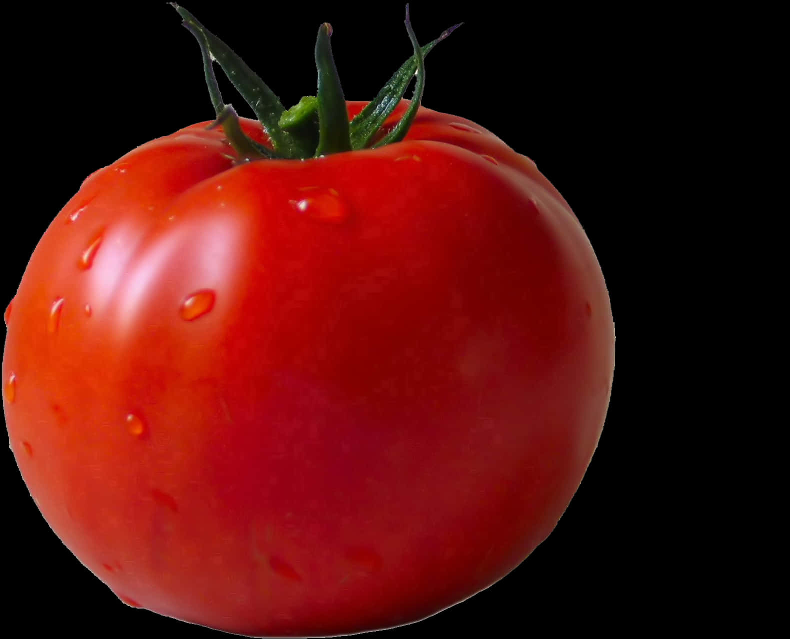 A Close Up Of A Tomato