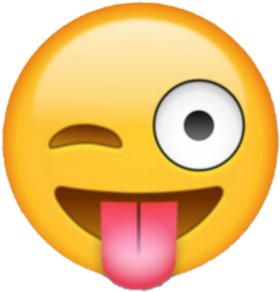Tongue Out Emoji Png 950 X 989