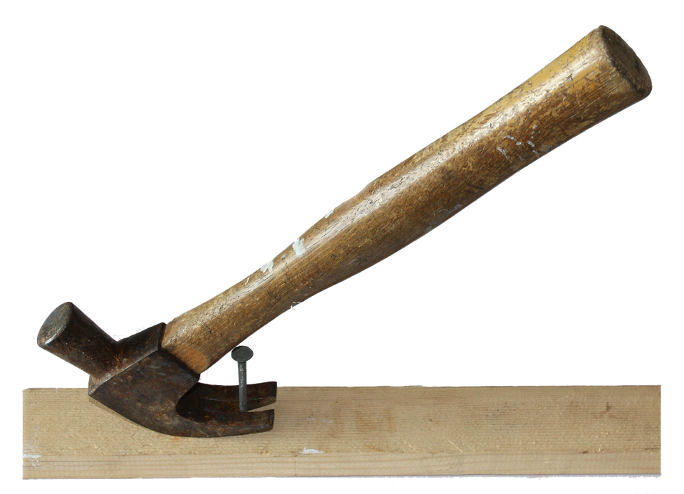 A Hammer Stuck In A Nail