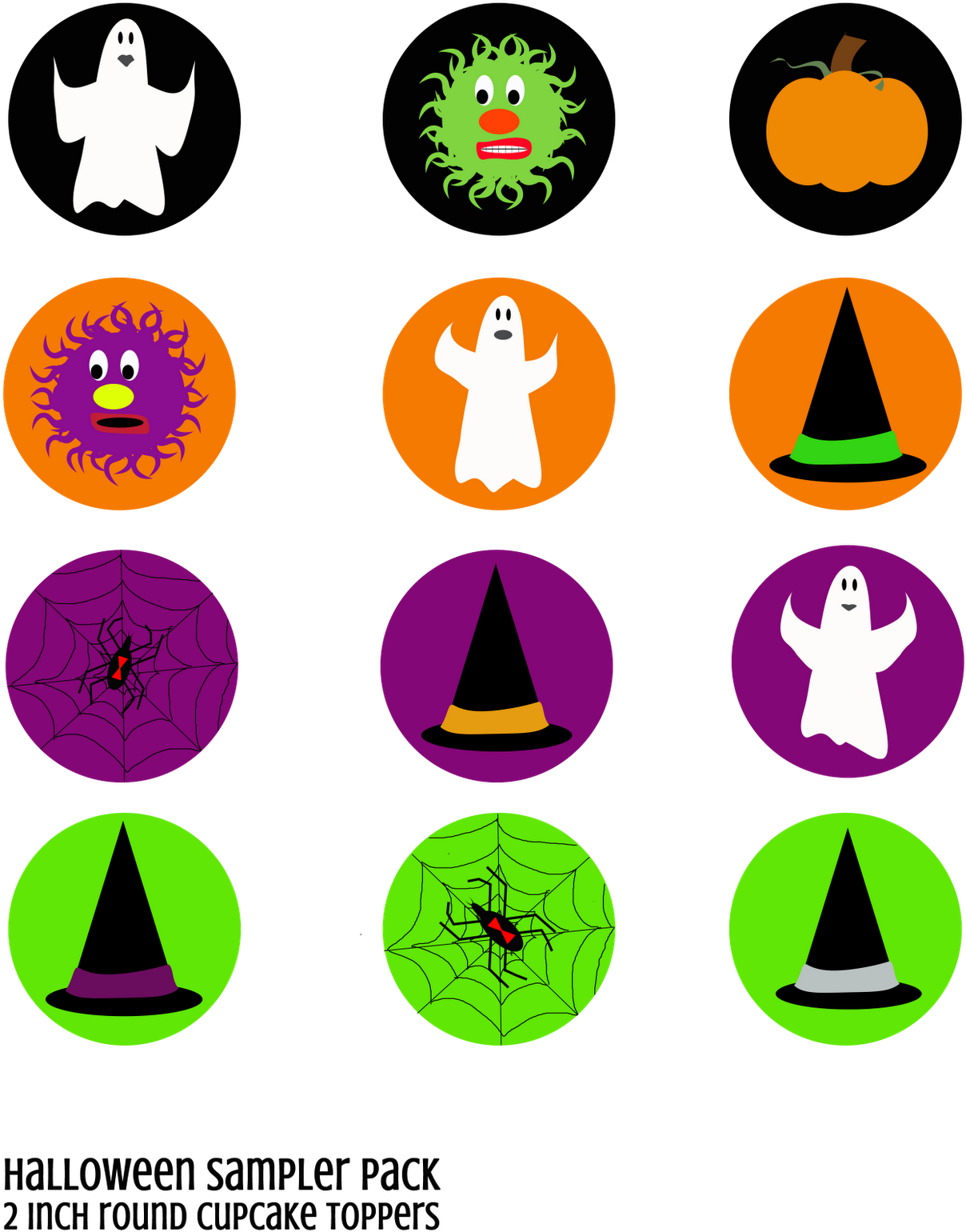 A Group Of Halloween Icons