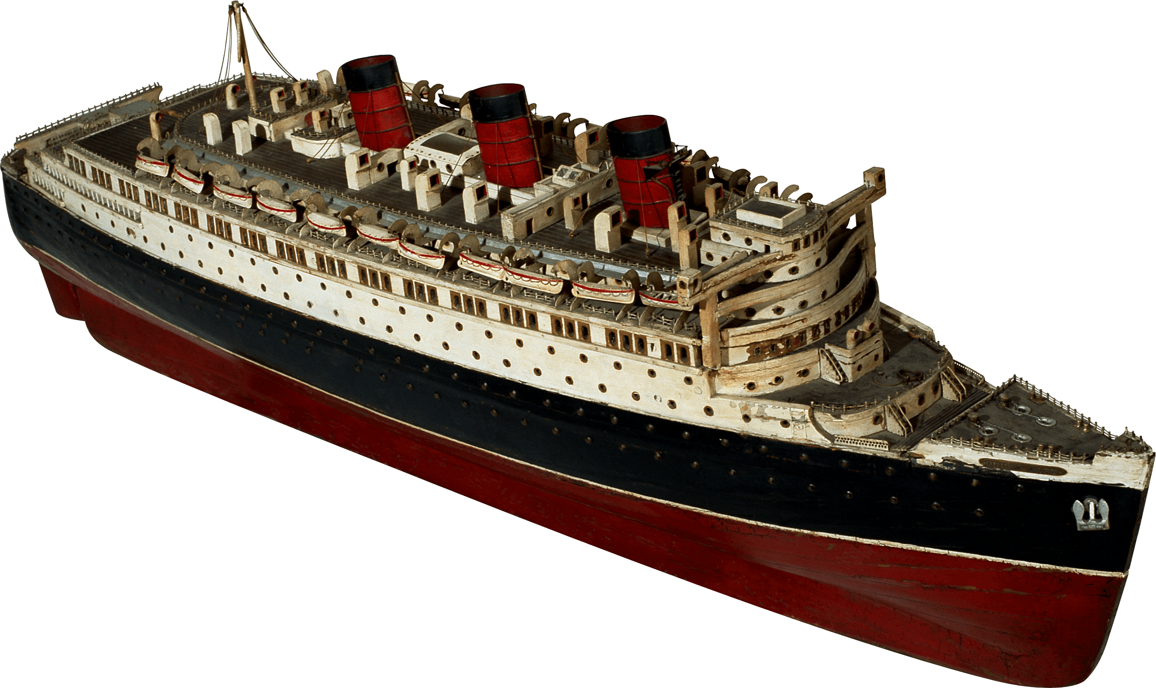 A Model Of A Ship