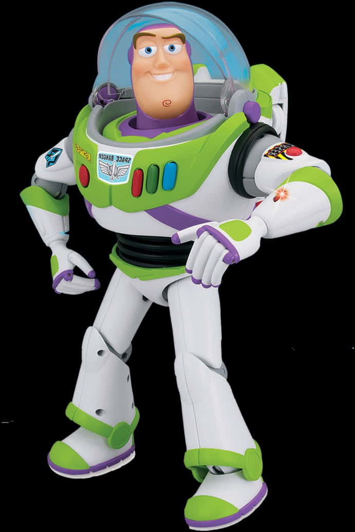 A Toy Character In A Green And White Suit