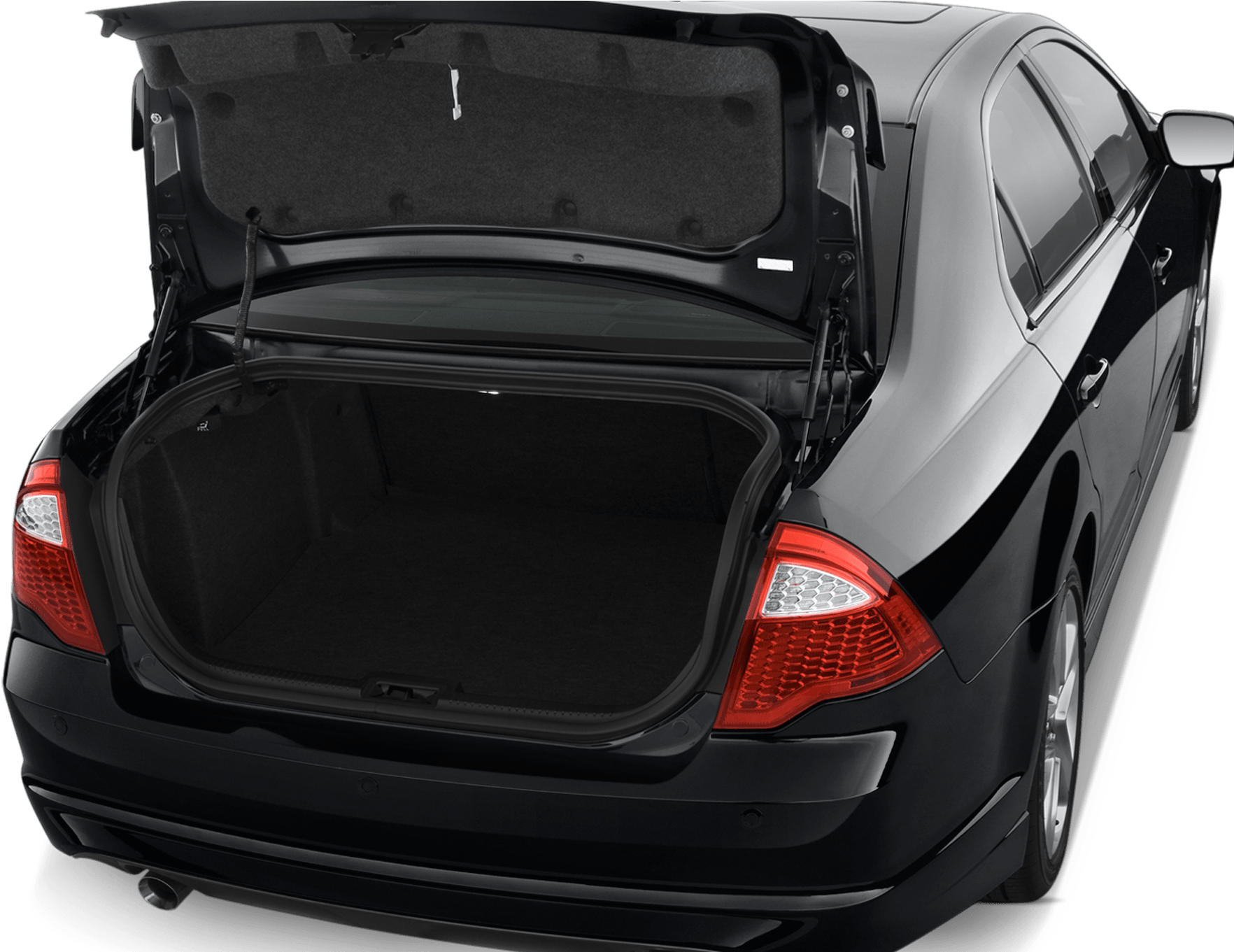 A Car With The Trunk Open