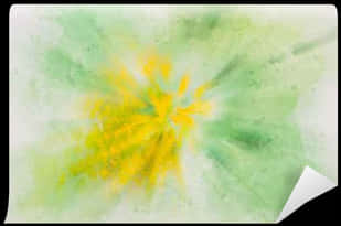 A Green And Yellow Explosion