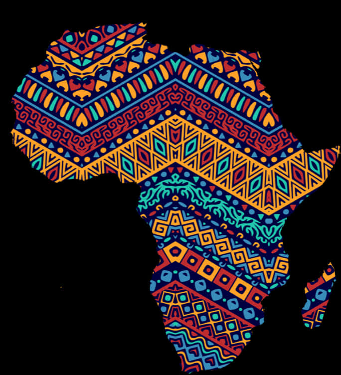 Transparent African Pattern Png - Colorful African Pattern, Png Download