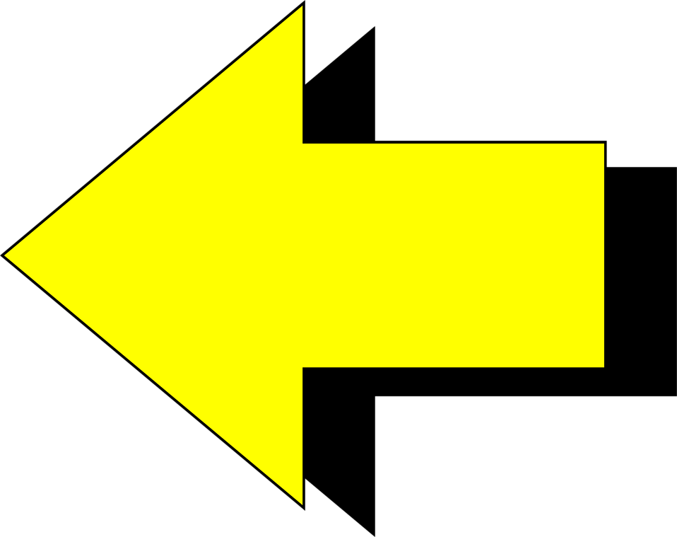 A Yellow Arrow Pointing To The Right