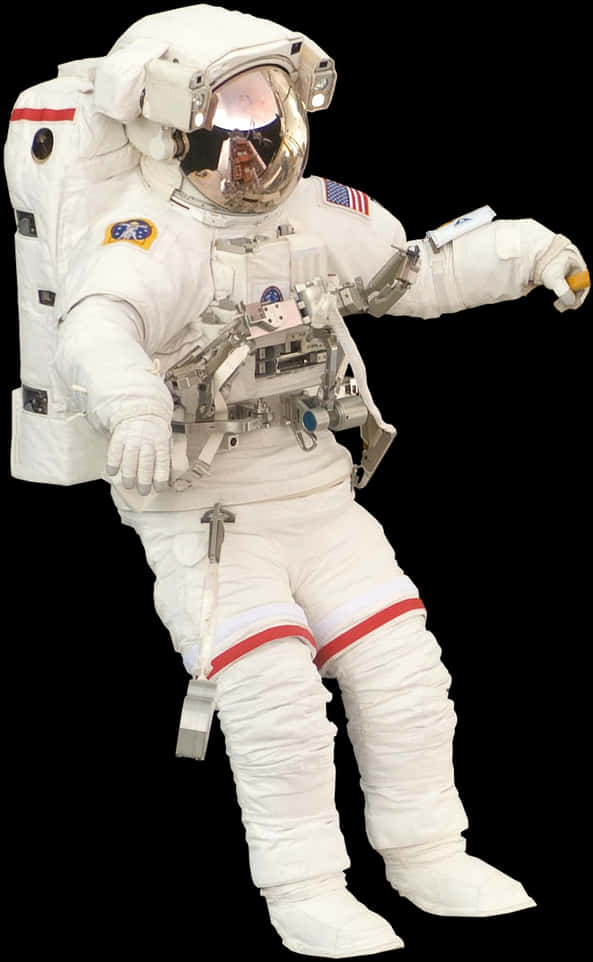 A Astronaut In A Space Suit
