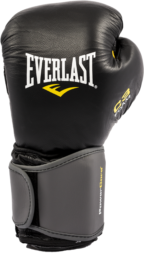 A Black And Grey Boxing Glove
