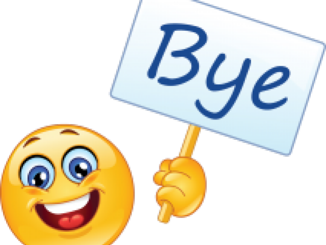 A Yellow Emoticon Holding A Sign