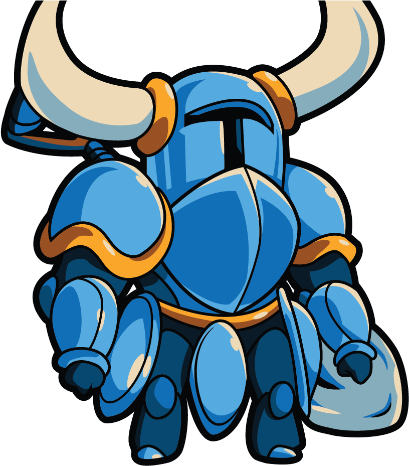 Cartoon Blue Cartoon Character With Horns
