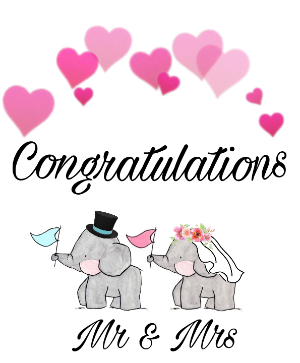 Congratulations With Heart Crown