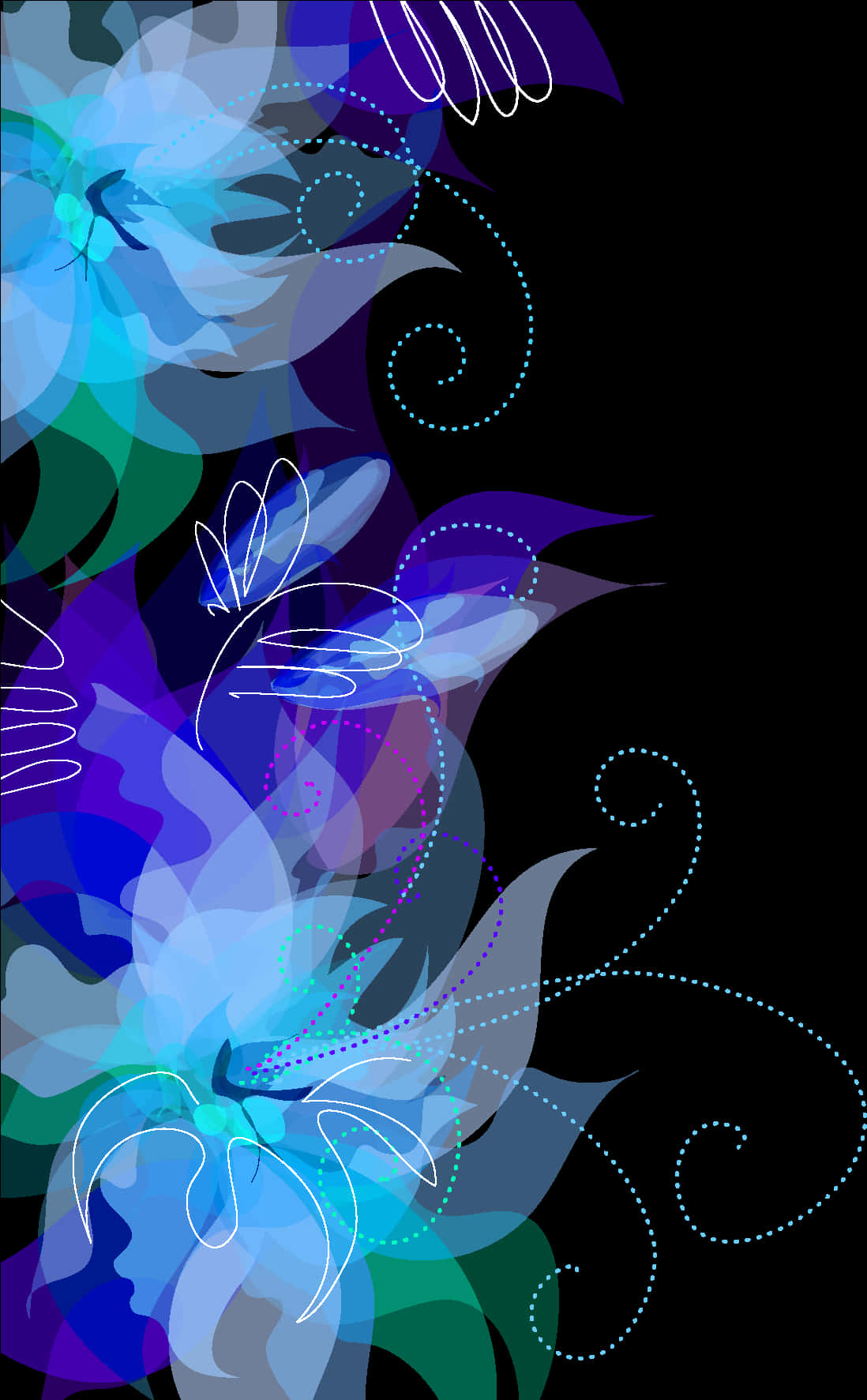 Transparent Decoration Decorative Graphic Free Download - Purple And Blue Border, Hd Png Download