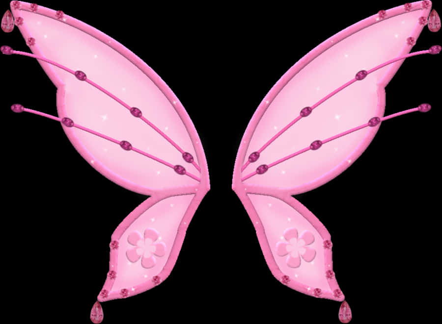 A Pair Of Pink Wings