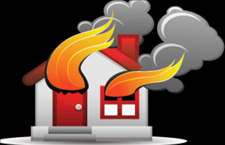 Transparent Fire Clip Art - Smoke From Fire Clipart, Hd Png Download