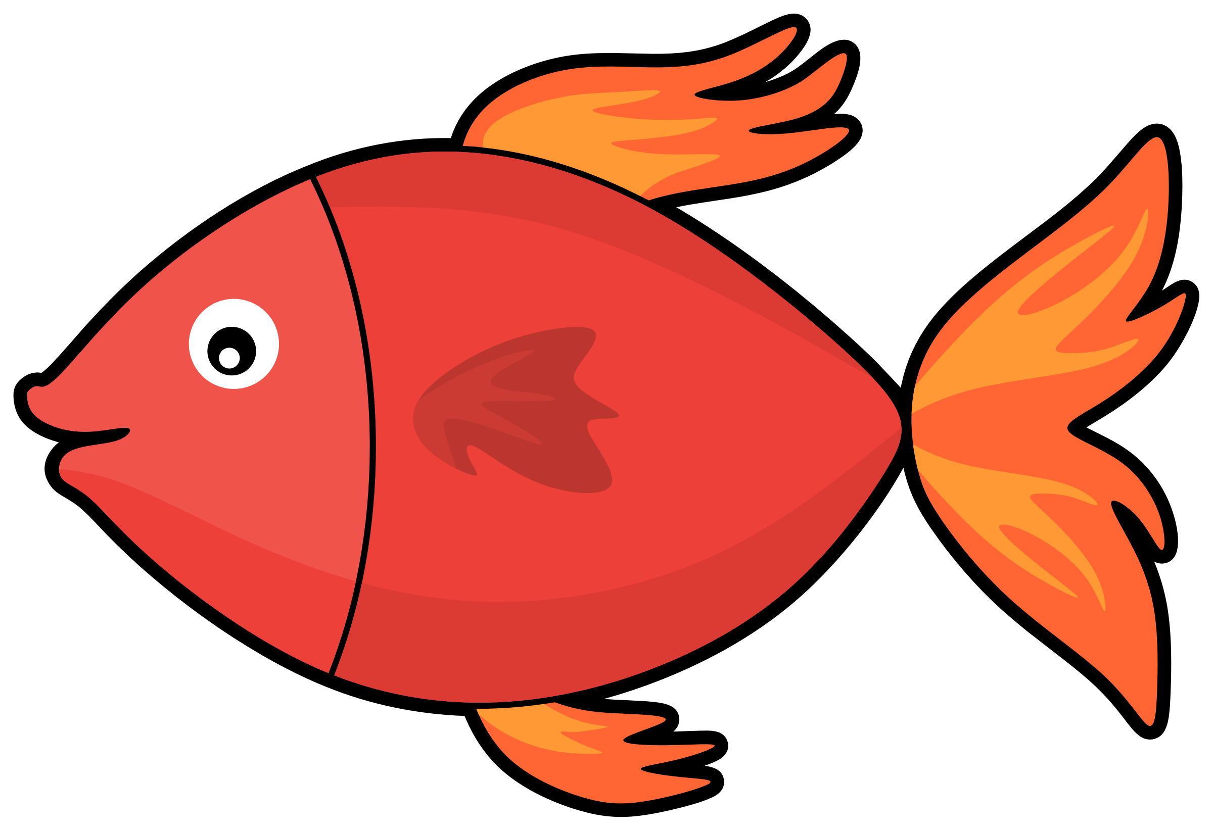 Transparent Fishing Clipart - Transparent Background Fish Clipart, Hd Png Download