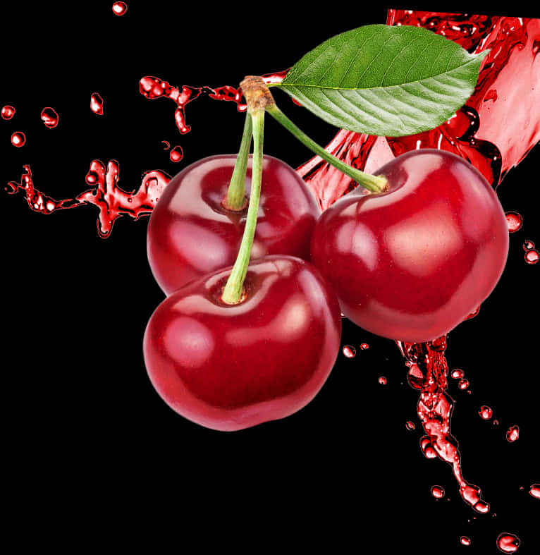 Cherries With Cherry Juice