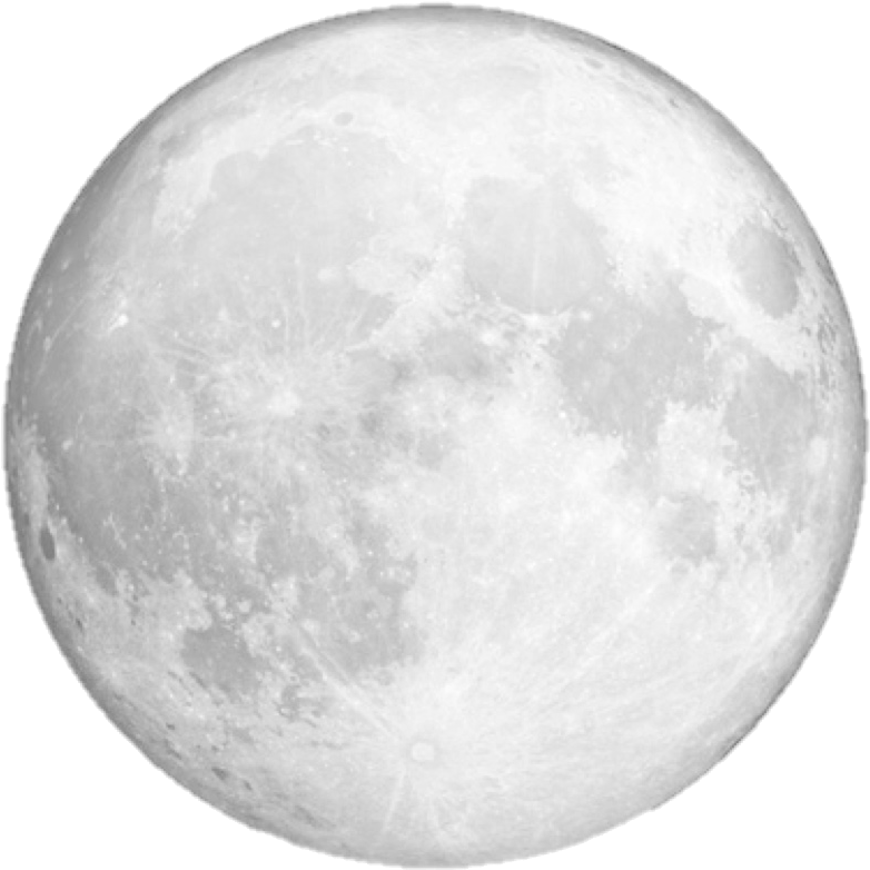 A Full Moon With A Black Background