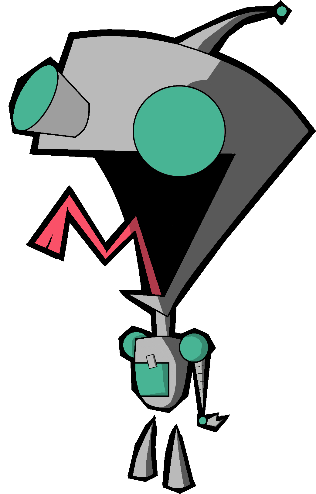 Cartoon Of A Robot
