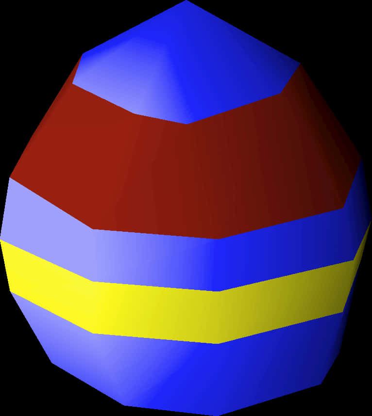 A Colorful Object With A Black Background